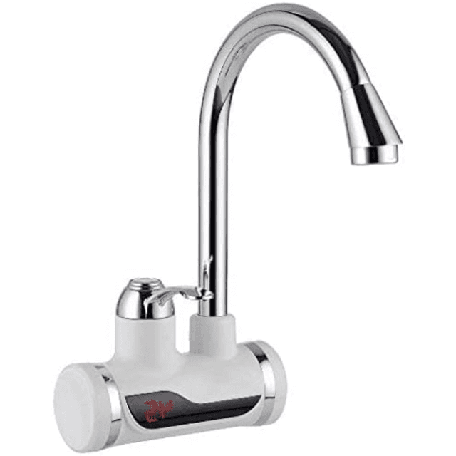 Techking Instant Tap Water Heater - Under-Sink Electric Geyser for Kitchen & Bathroom with LED Display, for Home, Office & Salon