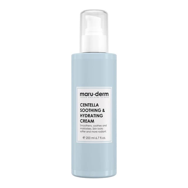 MaruDerm Centella Asiatica Soothing & Hydrating Cream 200ml - Sensitive Skin Moisturizer