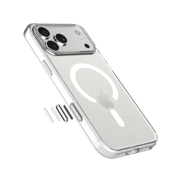 Infinyty Premium Clear Case with Camera Button for iPhone 17 Pro Max - CRY010X17