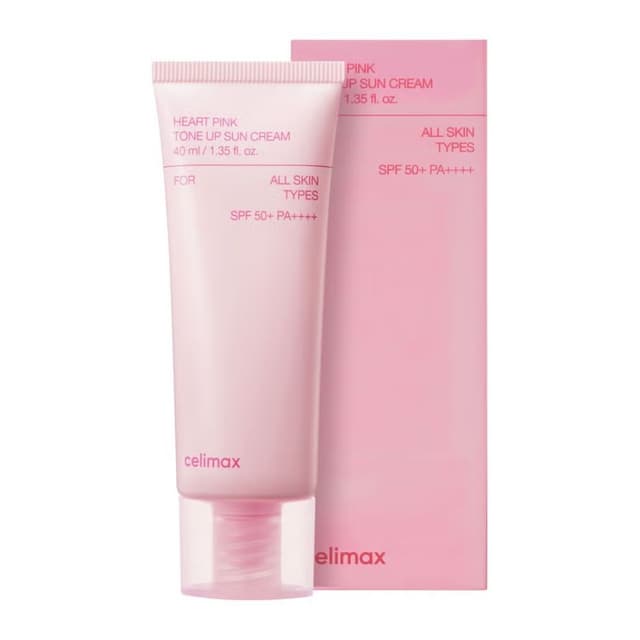 Celimax Heart Pink Tone Up SPF50 PA++++ Sun Cream 40ml