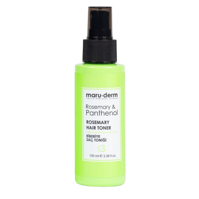MaruDerm Rosemary & Panthenol Hair Toner 100ml - Anti Hair Loss & Strengthening