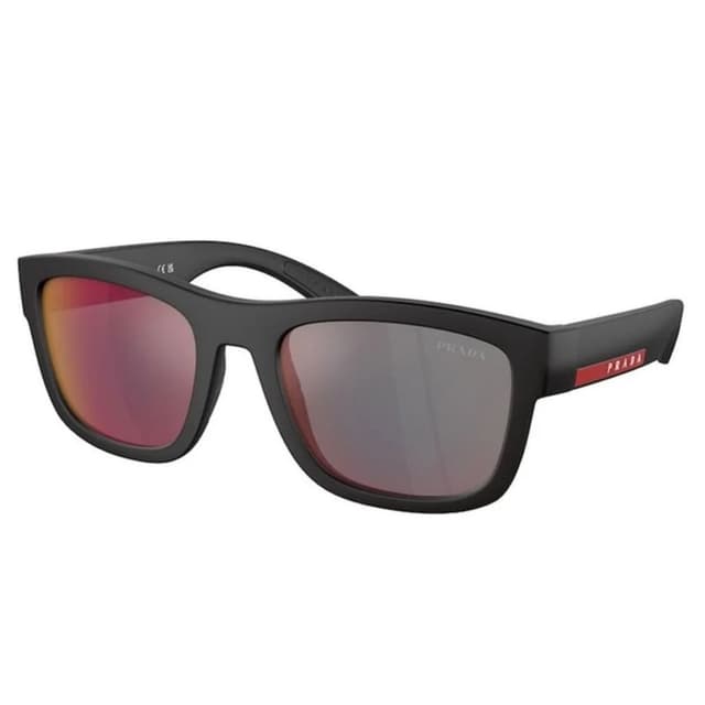 PRADA Men Sunglasses SPS01Z DG008F Mirrored Grey Lens