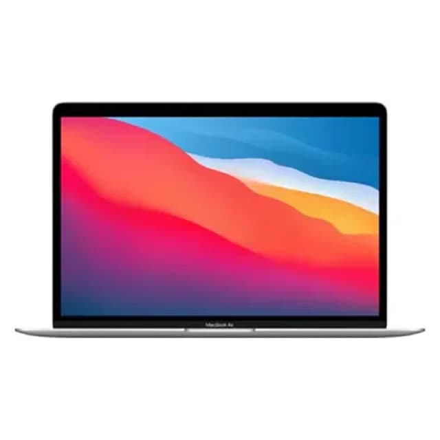 Apple MacBook Air A2337 2020 Laptop 13.3-inch Retina Display Apple M1 8 Cores 60Hz 8GB RAM 256GB SSD Backlit Keyboard macOS English Silver Renewed