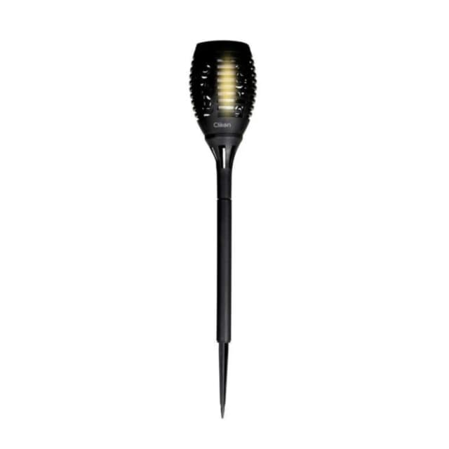 Clikon CK8320 Solar Garden Light Black Outdoor Solar Powered LED Lamp with Automatic On-Off Sensor