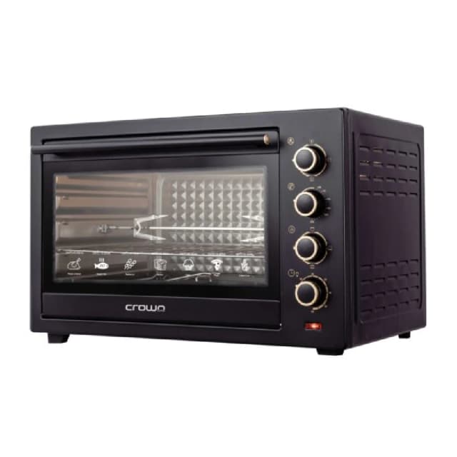 Crownline Electric Multifunction Convection Oven 60L 2000W Rotisserie 220-240V 60-Min Timer EO-438