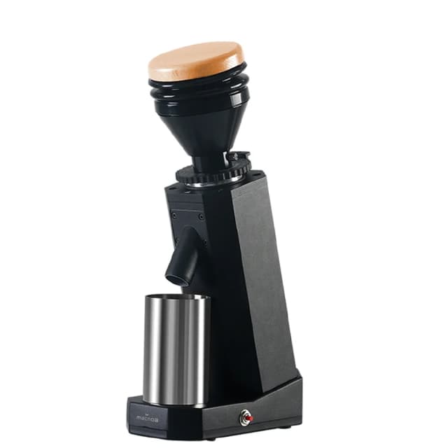 Macnoa Home Coffee Grinder, 150W Adjustable 19 Grind Levels, 40mm Titanium Burr, Black- MA-23COGR-BK