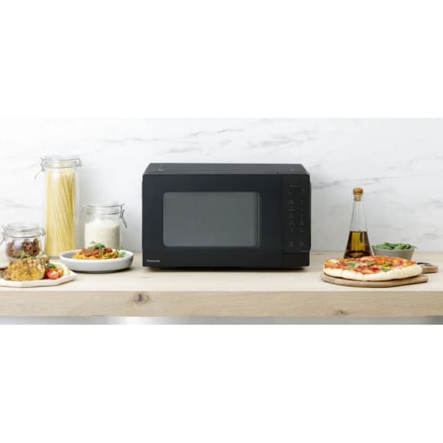 Panasonic NN-ST34NBKPQ Microwave Oven, 25L, 900W, Black, Basic Touch