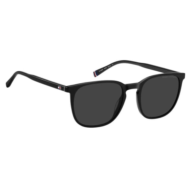 TOMMY HILFIGER, TH2266-S807IR, Unisex Sunglasses, Full Frame, Gradient Grey Lens, Metal Frame, Black