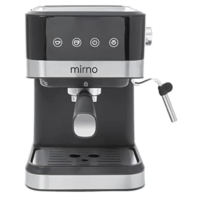MIRNO 20 Bar Espresso Coffee Machine with Touch Sensing Function MI-3080CM - Professional Barista Coffee Maker for Espresso, Cappuccino & Latte, Home & Office