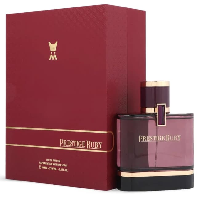 Al Majed Oud Prestige Ruby Eau de Parfum (EDP) 100ml for Unisex - Amber & Fresh Scent