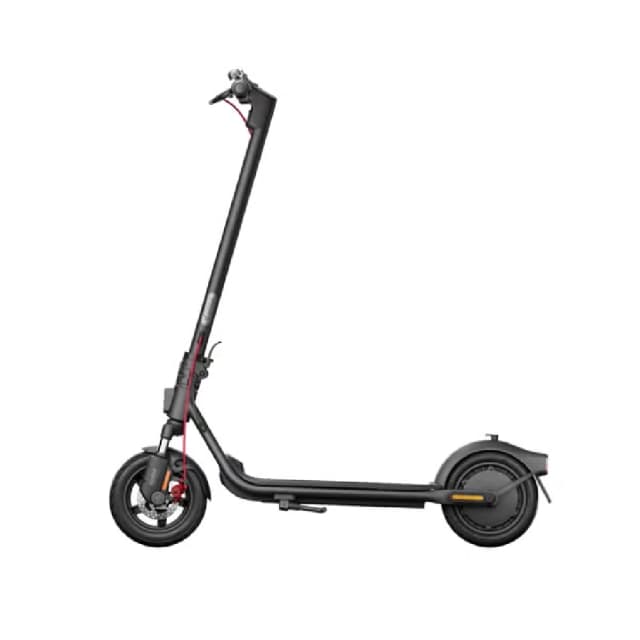 Segway Ninebot KickScooter F2 Pro II, 900W Max Power, 25 kmh Speed, 65 km Range, Front Suspension, 10-Inch Self-Sealing Tyres- Black