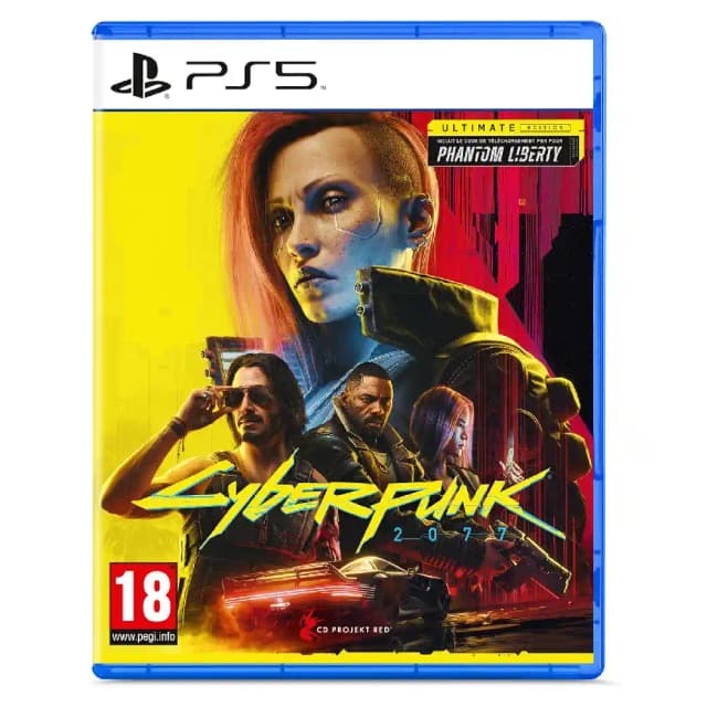 Bandai Namco Entertainment Cyberpunk 2077 Ultimate Edition PS5 - Open World Action RPG with Phantom Liberty Expansion