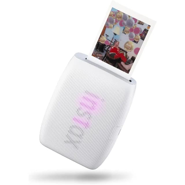 Fujifilm Instax Mini Link 3 Smartphone Printer - Portable Bluetooth Photo Printer with App Control & Instant Prints - Clay White