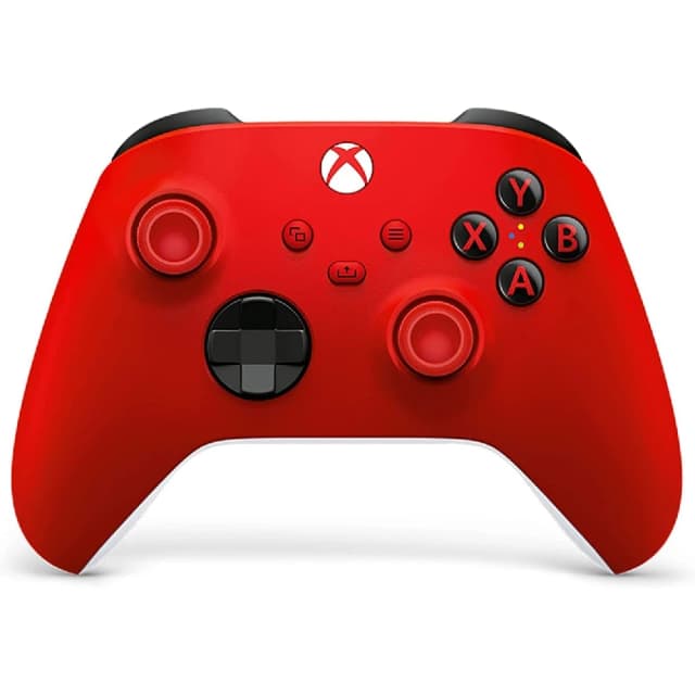 Microsoft Xbox Wireless Controller Xbox Controller Pulse Red USB-C 40 Hours Battery Hybrid D-Pad Share Button PC Console