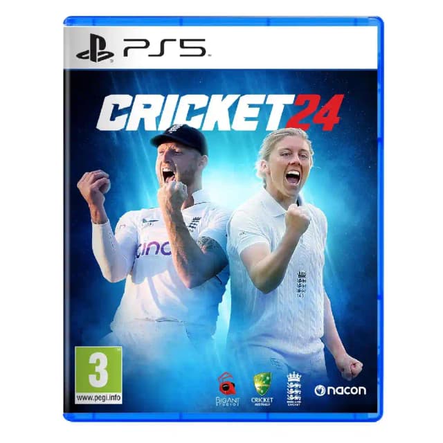 Nacon Cricket 24 PS5 - Realistic Cricket Simulation Game with Career Mode, The Ashes & 300+ Players