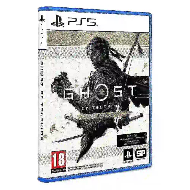 Sony PlayStation Ghost of Tsushima Directors Cut PS5 - Action Adventure Game with 4K 60FPS, DualSense Features & Iki Island Expansion