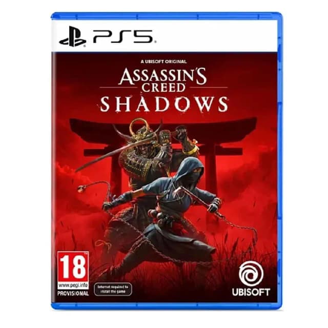 Ubisoft Assassins Creed Shadows PS5 - 4K Ray Tracing Open World RPG with DualSense Features & 60FPS Gameplay