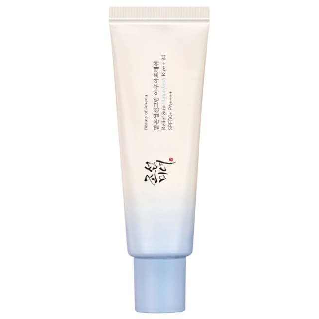 Beauty of Joseon Relief Sun Aqua-Fresh Sunscreen SPF50+ PA++++ 50ml with Rice & Panthenol - Lightweight UV Shield, No White Cast