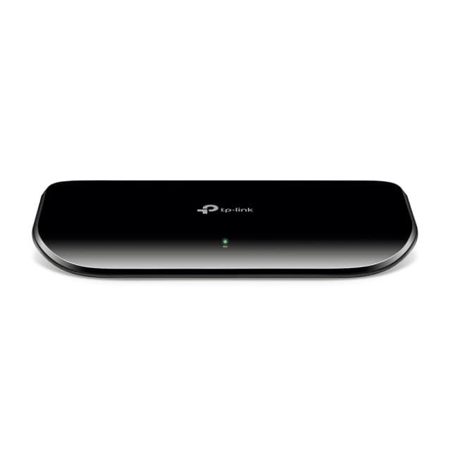 TP-Link 8-Port Gigabit Desktop Switch Plug & Play Network Switch, Energy Efficient - TL-SG1008D