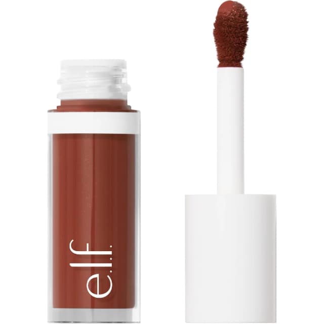 e.l.f. Camo Liquid Blush, Long-Lasting Highly Pigmented Dewy Liquid Blush for Buildable Radiant Cheek Color, 4ml - Bronze Bombshell