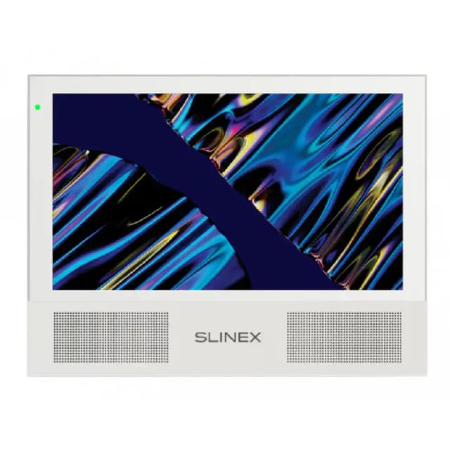 Slinex Sonik 7 Cloud Indoor Video Intercom Monitor with 7 Inch IPS Touch Screen, Smart Call App, White - SL-SONIK7-CL-W