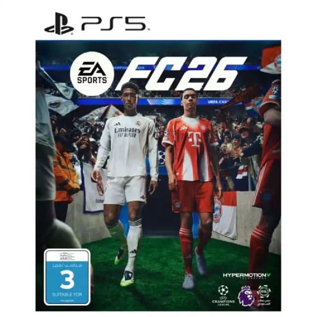 Sony EA SPORTS FC 26 for PS5 & PS4, Arabic Edition, Football Simulation Game, Standard Edition