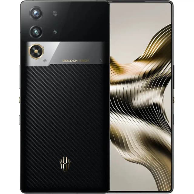 REDMAGIC 10 Pro 5G Golden Saga Limited Edition - 6.85 Inch AMOLED, Snapdragon 8 Elite, 24GB, 1TB, 7050mAh, Gold Black - Middle East Version