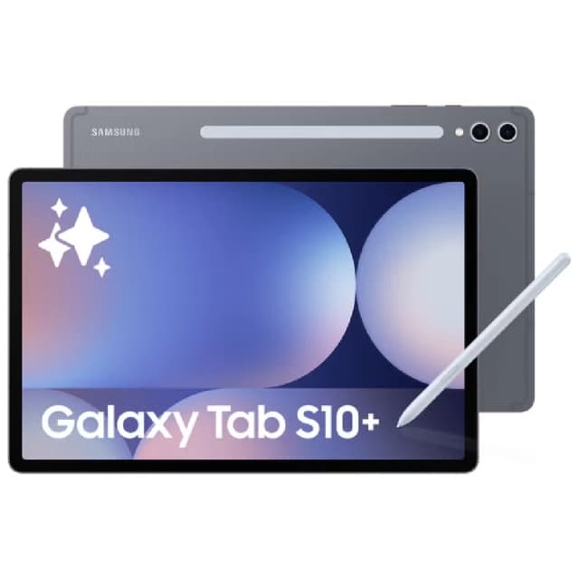 Samsung Galaxy Tab S10+ Wi-Fi Tablet - 12.4 Inch Dynamic AMOLED 2X Display, 12GB RAM, 256GB Storage, S Pen Included, Moonstone Gray - Middle East Version