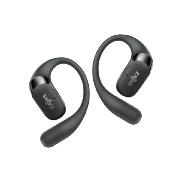 Shokz OpenFit 2 Open-Ear True Wireless Earbuds, DualBoost Technology, DirectPitch Technology, Bluetooth 5.4, OpenBass 2.0, IP55 Sweatproof, Up to 48 Hours Battery Life, Black - T920-ST-BK