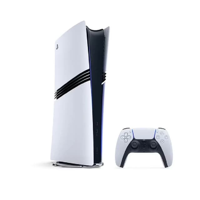 Sony PlayStation 5 Pro Console with controller, 2TB SSD Storage, Advanced Ray Tracing, PSSR AI Upscaling & Wi-Fi 7 - International Version