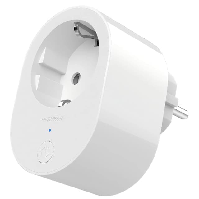 Xiaomi Smart Plug 2 EU, Wi-Fi & Bluetooth Smart Plug, Remote App Control, Energy Monitoring, Smart Timer Automation, 3680W Max - ZNCZ302KK