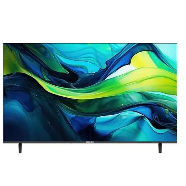 Nikai 43 Inch Smart QLED TV, Full HD Resolution, Android OS, QLED Display, 60Hz, Built-in Wi-Fi, 3 HDMI, 2 USB, Black - NTV43QSLED