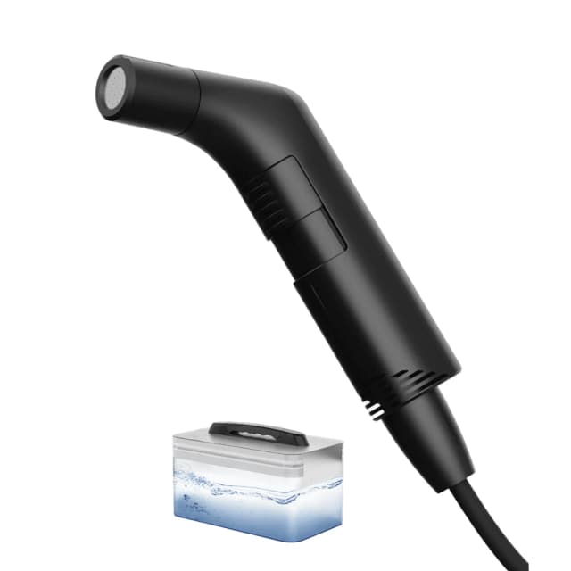 Moxedo JetStream+ Portable Electric Bidet Sprayer with 2.3L Water Container, 2 Pressure Modes, USB-C Rechargeable, 30 Minutes Runtime for Travel & Camping, Black, MX-PTB003