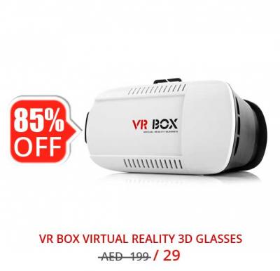 VR Box 3D Headset Virtual Reality Glasses 3D Movies & Games 
