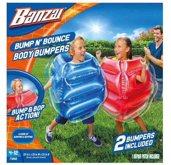 banzai bump n bounce body bumpers stores