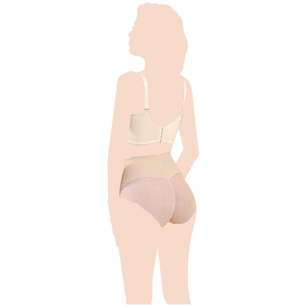 Sunveno - High Waist Pregnancy Support Panties - Skin