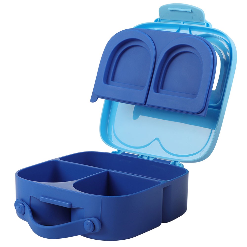 Buy Eazy Kids EZ_LBRBEY_BU Bento Lunch Box With Handle Online Qatar ...