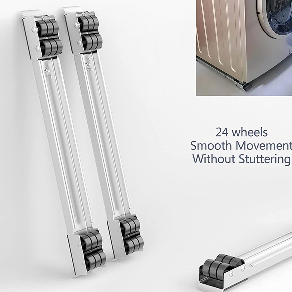 Buy Adjustable Refrigerator and Washing Machine Movable Base Frame ...