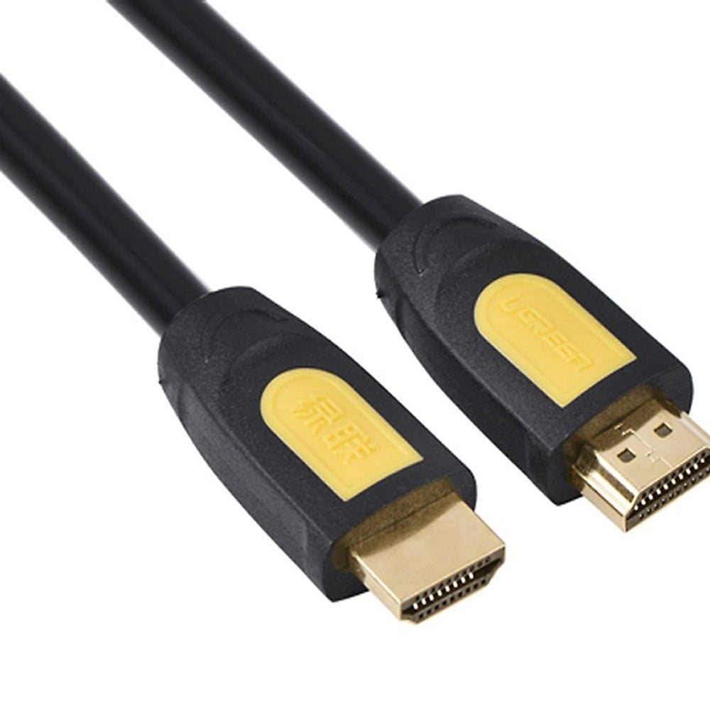 Buy Ugreen HD101-10167 HDMI Round Cable 4K 30HZ 5m Yellow-Black Online ...