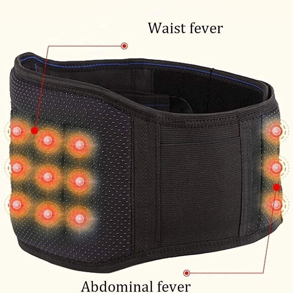 Magnetic Therapy Back Brace Lumbar Support Self Heating Back Belt, Lower  Back Brace, Neck Heating Pad, Relief for Back Pain, Herniated Disc,  Sciatica