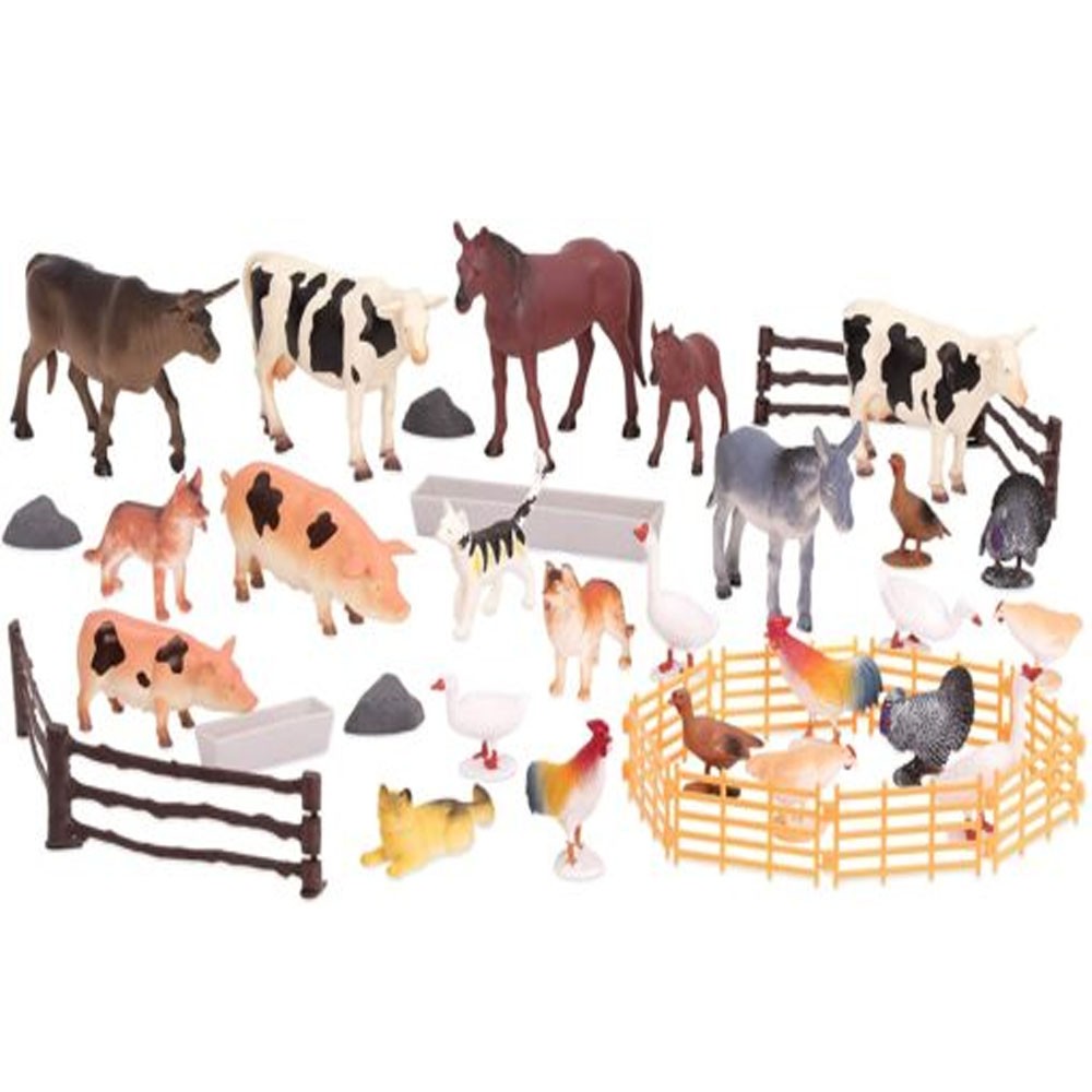 Buy Terra by Battat World Realistic Cows Toys and Farm Animal Toys for ...