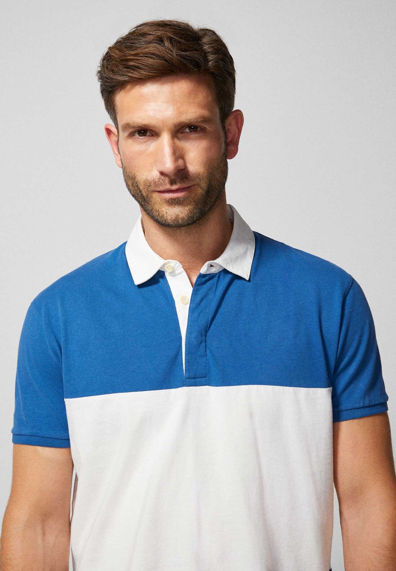 Buy Springfield Polo Fancy T-Shirt Dark Blue With Blue/White Blue ...
