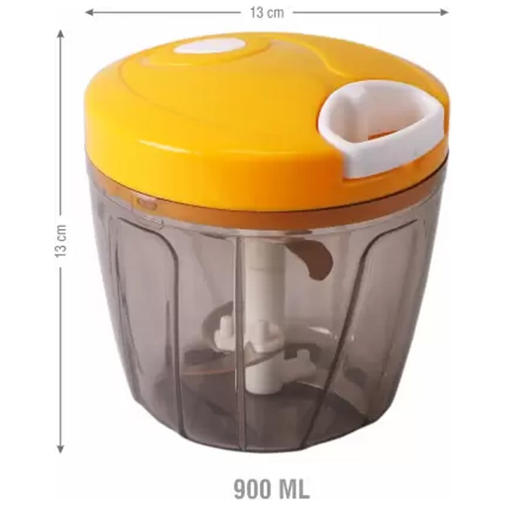 Buy Classy Touch CT-1155 Powerful Jumbo Food Chopper Blades Vegetable Food  Blender Processor Vegetable and Fruit Chopper 900ml Yellow Online Qatar,  Doha PC8871