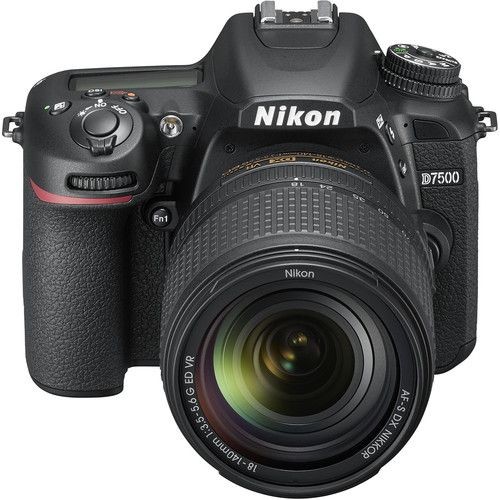 Nikon-D7500-with-AF-S-18-140mm-f35-56G-ED-VR-Lens-SLR-Camera-Black in - OMAN