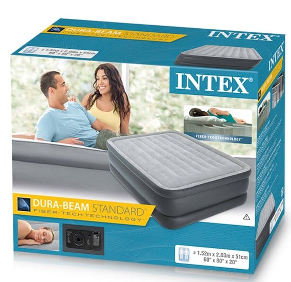 Надувная кровать intex essential rest airbed