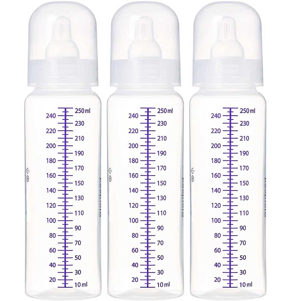 Buy Sterifeed Sterile Disposable Bottles with Standard Teats 250 ml ...