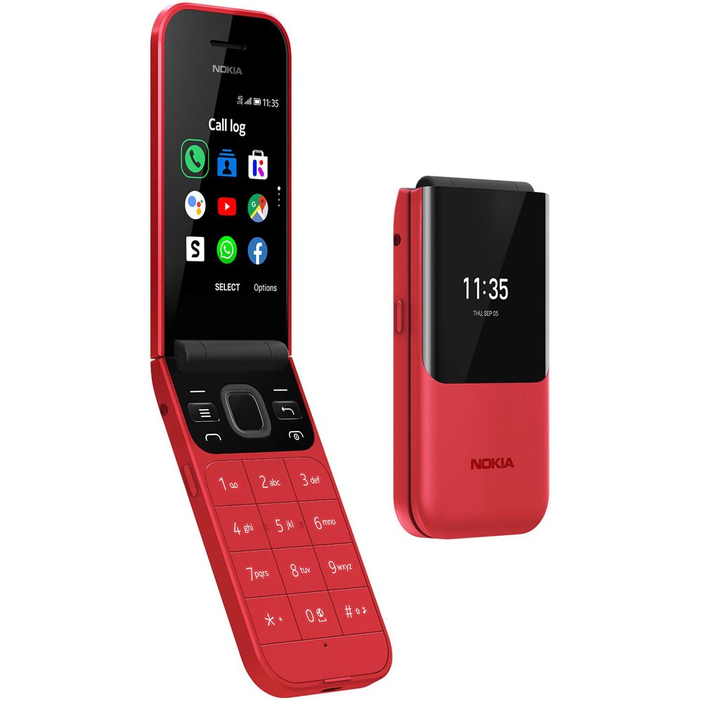 Buy Nokia 2720 Flip Dual Sim 4gb 512mb Ram 4g Lte Red 4gb