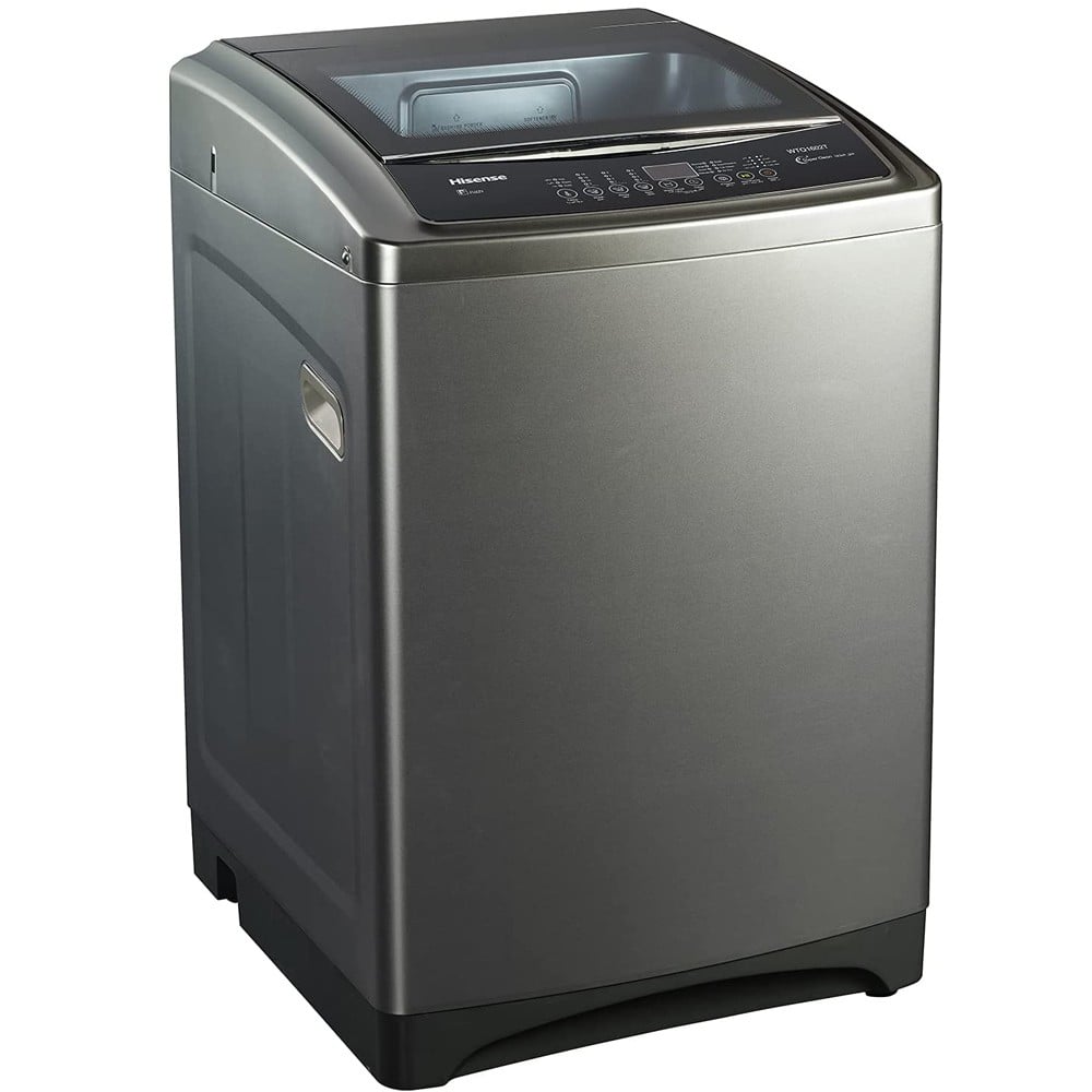 Hisense Washing Machine 13KG Top Loading, Silver WTY1802T