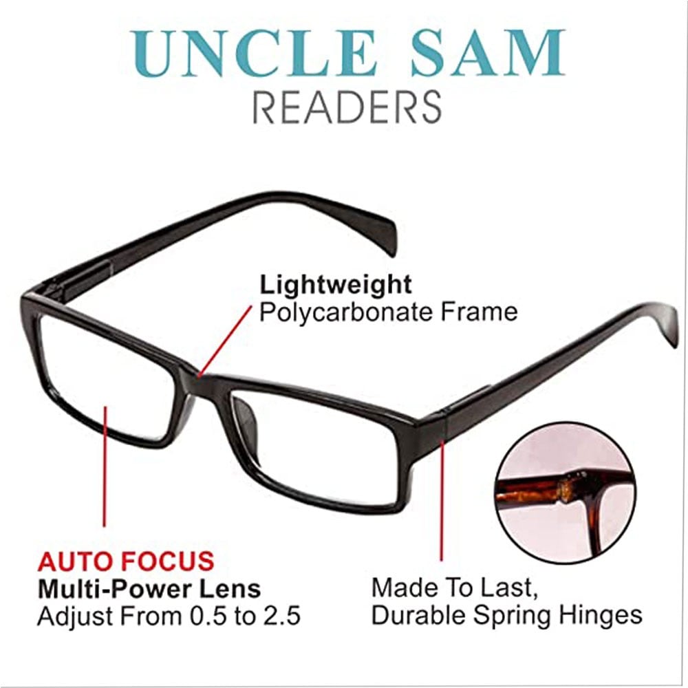 Buy One Power Glasses Readers Reading Glass 5x 2 5x Online Oman