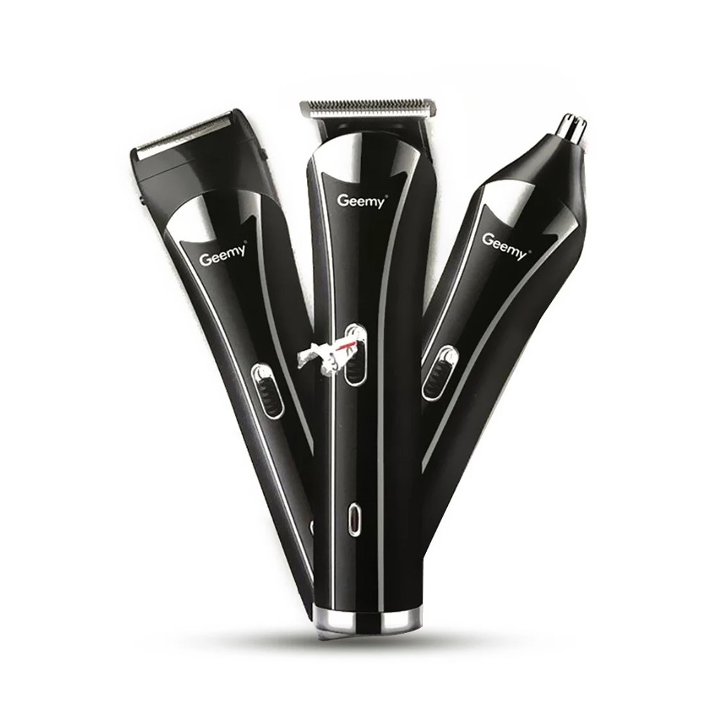 Buy 2 Piece bundle of Geemy 3 IN 1 Hair Trimmer Set Online Dubai, UAE